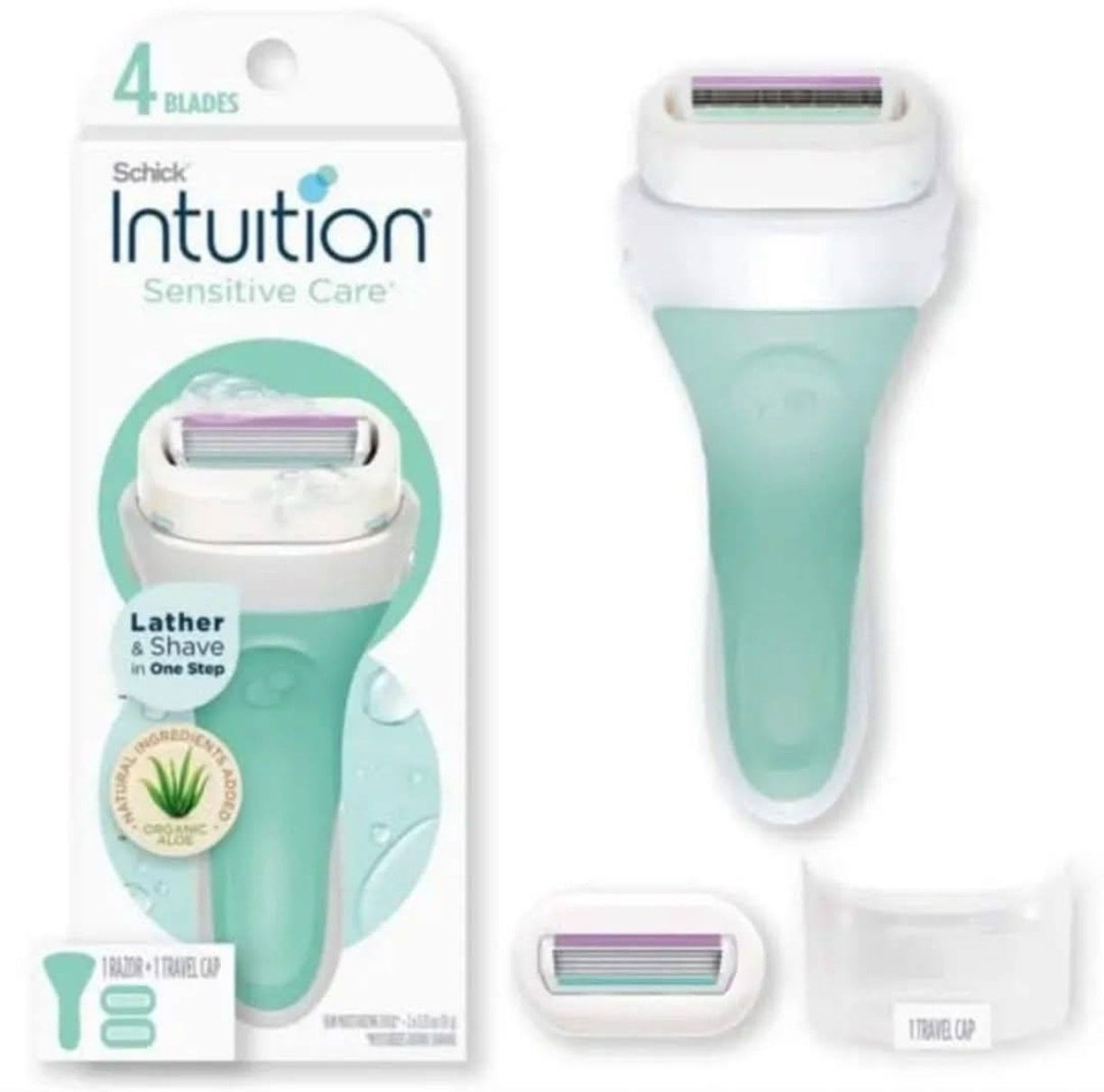 ماكينة شيك انتيوشن الإزالة شعر الجسم . Schick intuition sensitive care